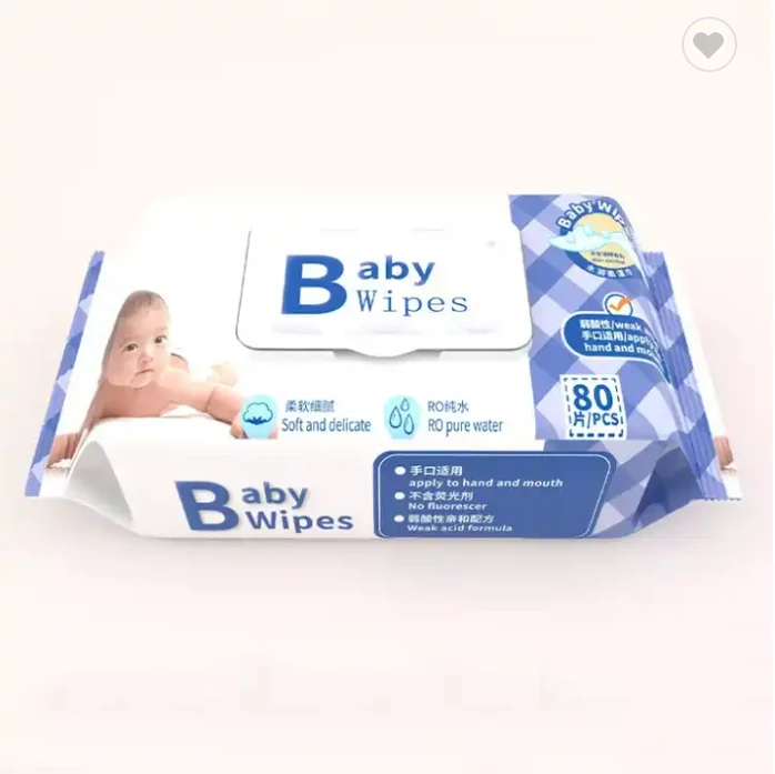 Öblíthető baba törlőkendők