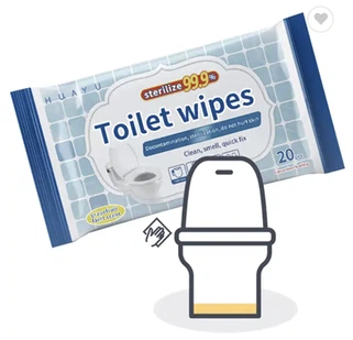 WC nedves törlőkendők
